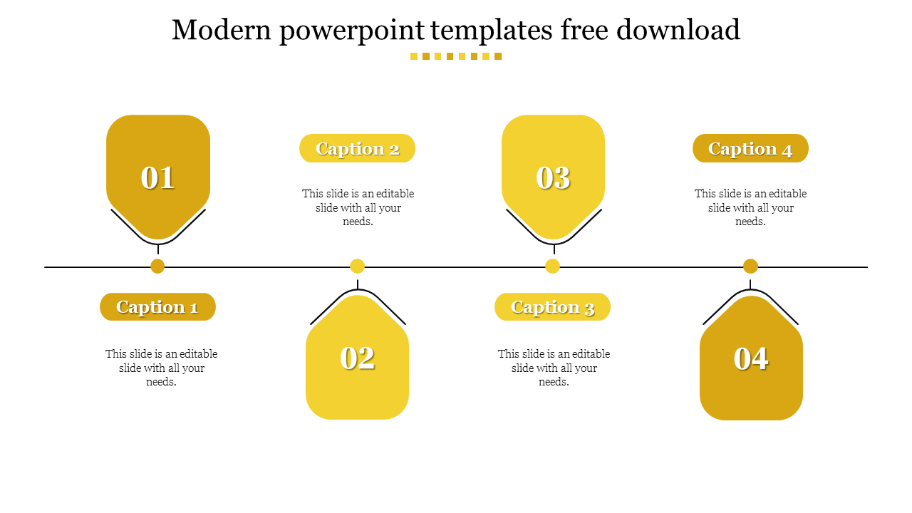 modern powerpoint templates free download 2018-4-Yellow